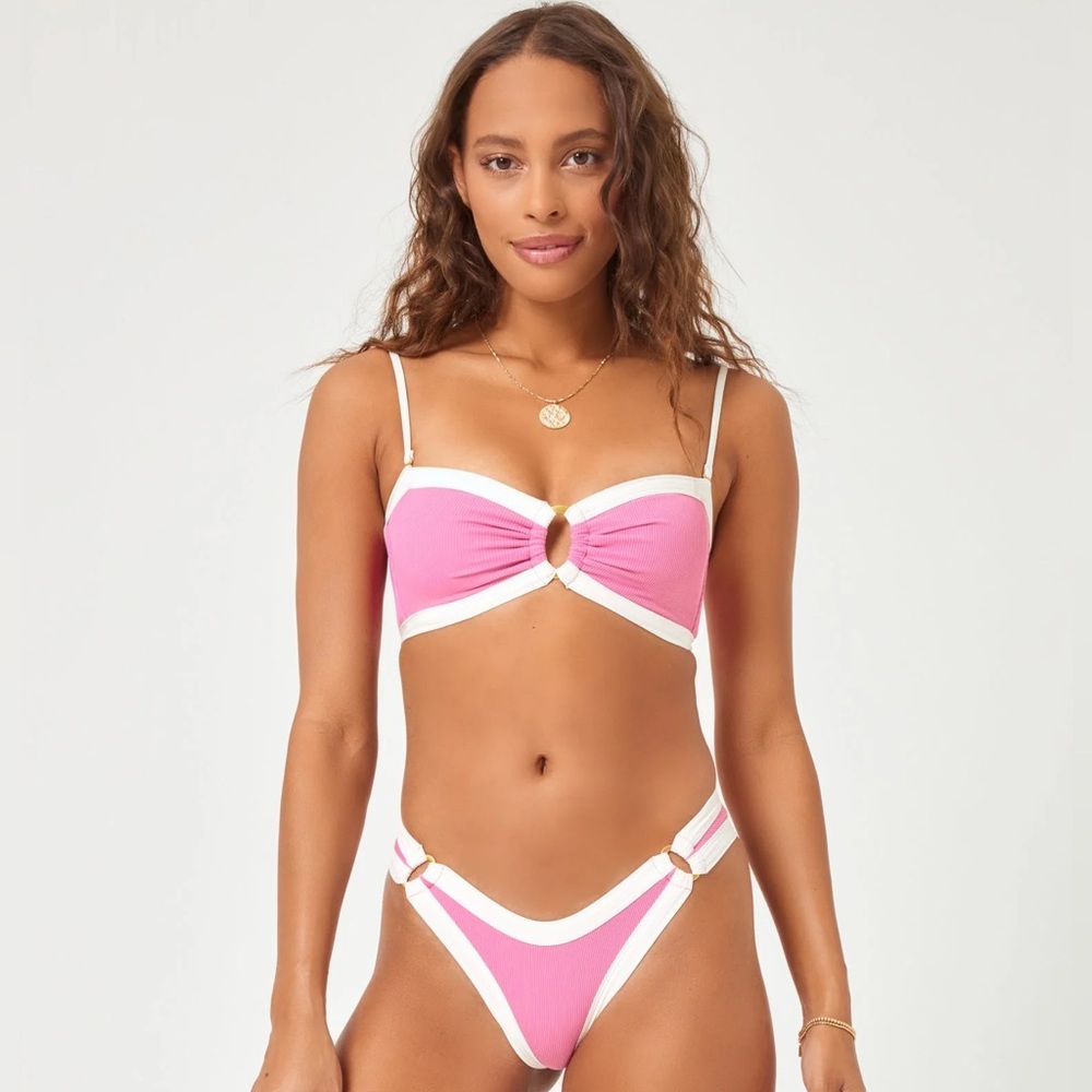 LSpace Ribbed Maya Bikini Top